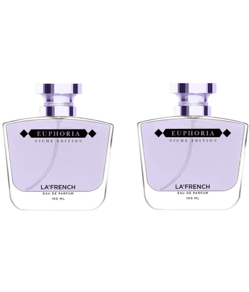     			LA FRENCH Euphoria Eau De Parfum (EDP) For Unisex 200ml ( Pack of 2 )