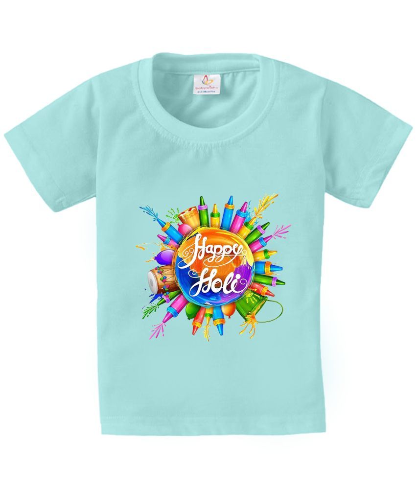     			babywish Pack of 1 Boys Cotton T-Shirt ( Sea Green )