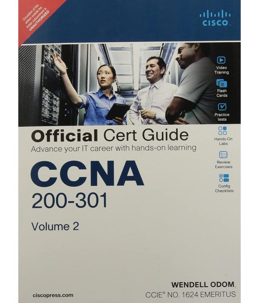     			CCNA 200-301 Official Cert Guide, Volume 2