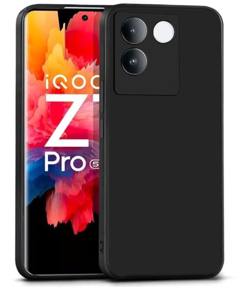     			Case Vault Covers Silicon Soft cases Compatible For Silicon iQOO Z7 Pro 5G ( Pack of 1 )