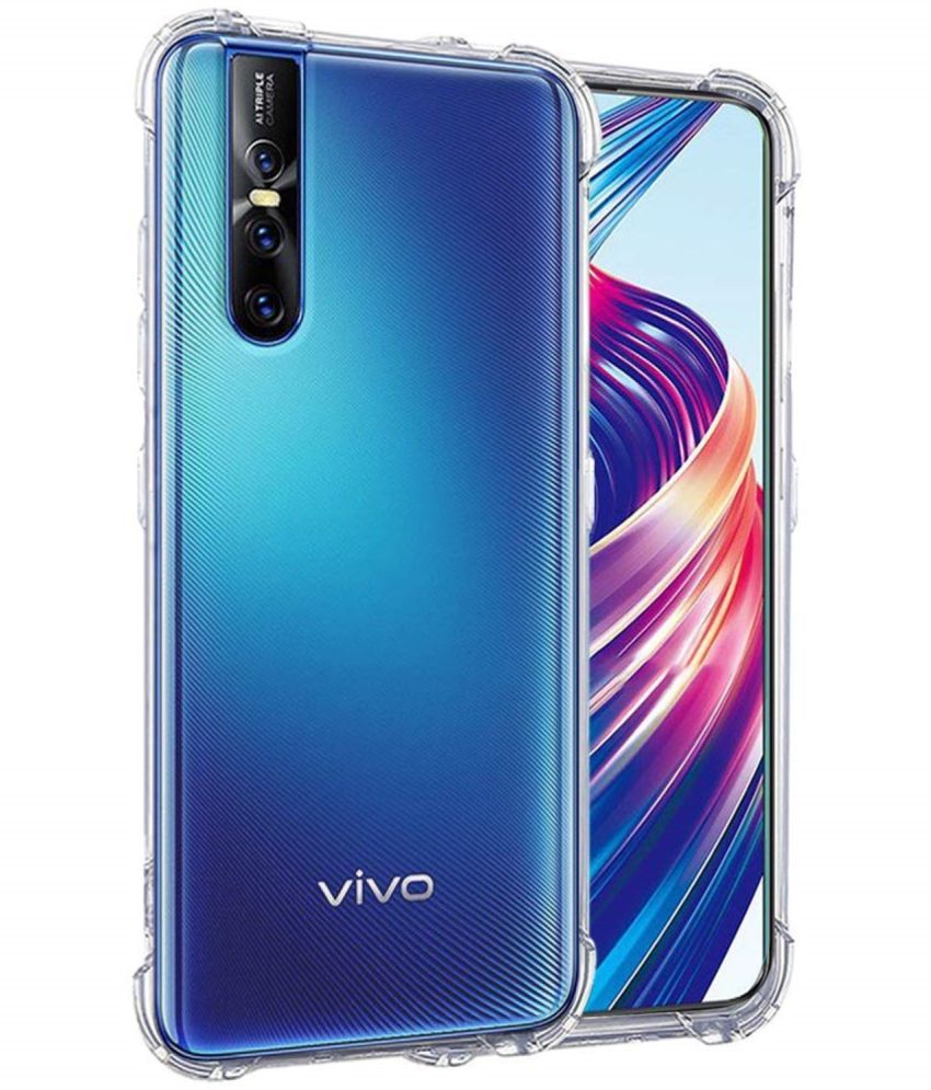     			Case Vault Covers Silicon Soft cases Compatible For Silicon Vivo V15 Pro ( Pack of 1 )