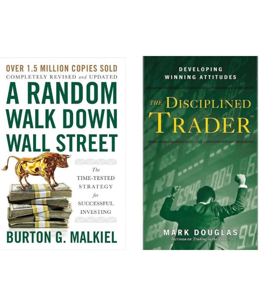     			( Combo Of 2 Books ) A Random Walk Down Wall Street & The Disciplined Trader English , Paperback Combo Set