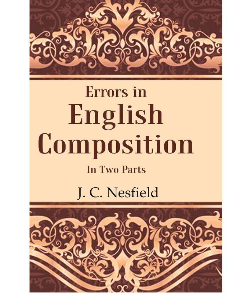     			Errors in English Composition: In two Parts [Hardcover]