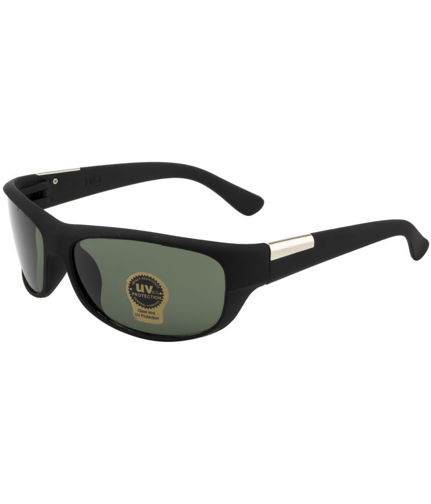     			Fair-X Black Wrap Around Sunglasses ( Pack of 1 )
