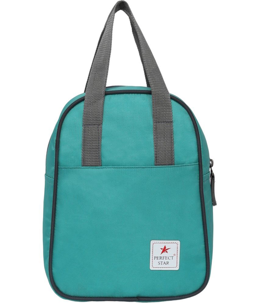     			Perfect Star Teal Polyester Lunch Bag Pack of 1