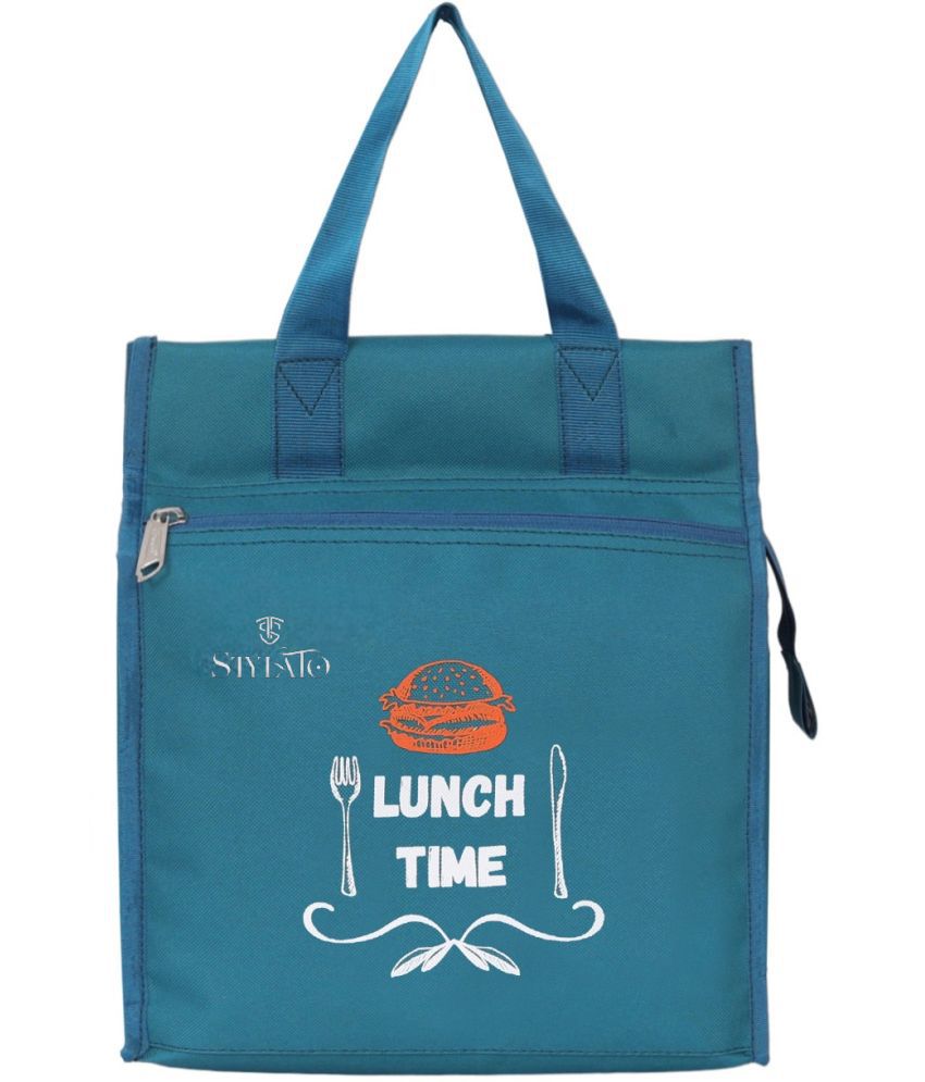     			STYLATO Multicolor Polyester Lunch Bag Pack of 1