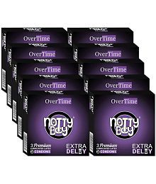 NottyBoy   Over Time Extra Delay Extra Time Condom Combo Pack - 30 Pieces