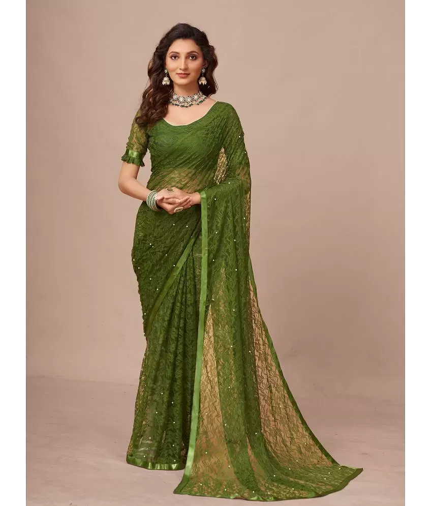 Indian Pakistani Sarees for Women Self Design Banarasi Cotton Silk Saree |  eBay