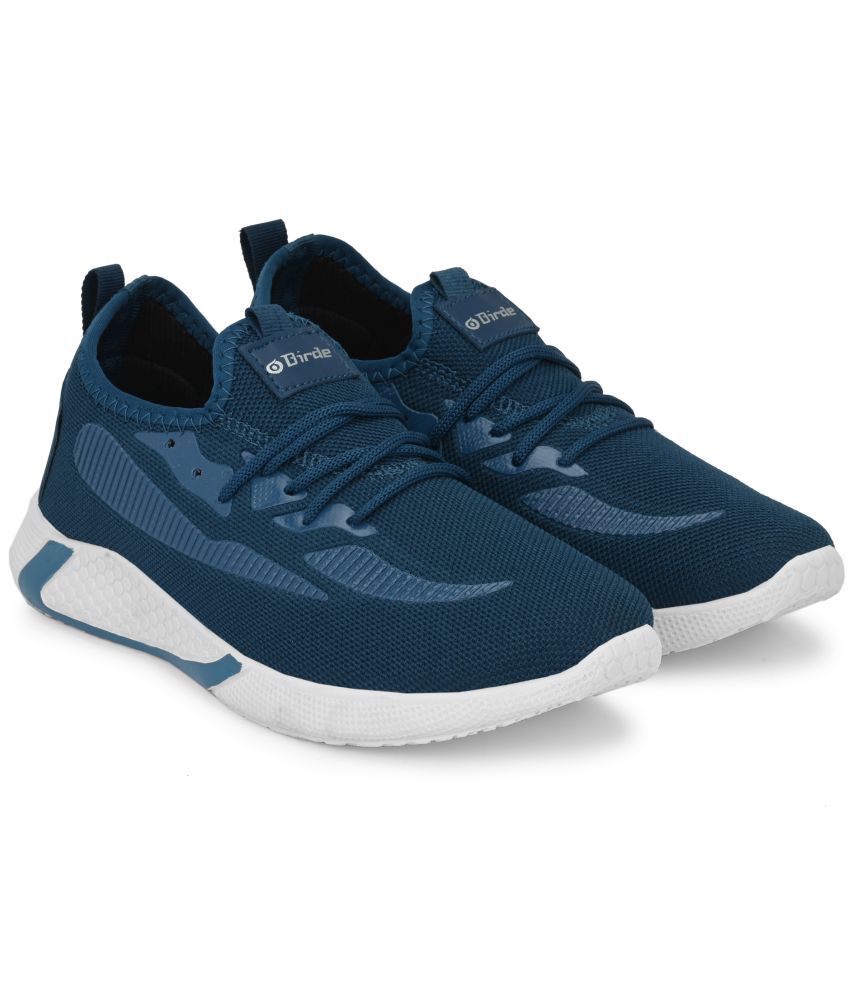     			Birde Navy Blue Men's Sports Running Shoes