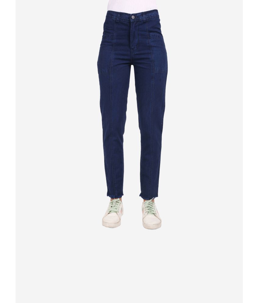     			CEFALU - Blue Denim Slim Fit Women's Jeans ( Pack of 1 )