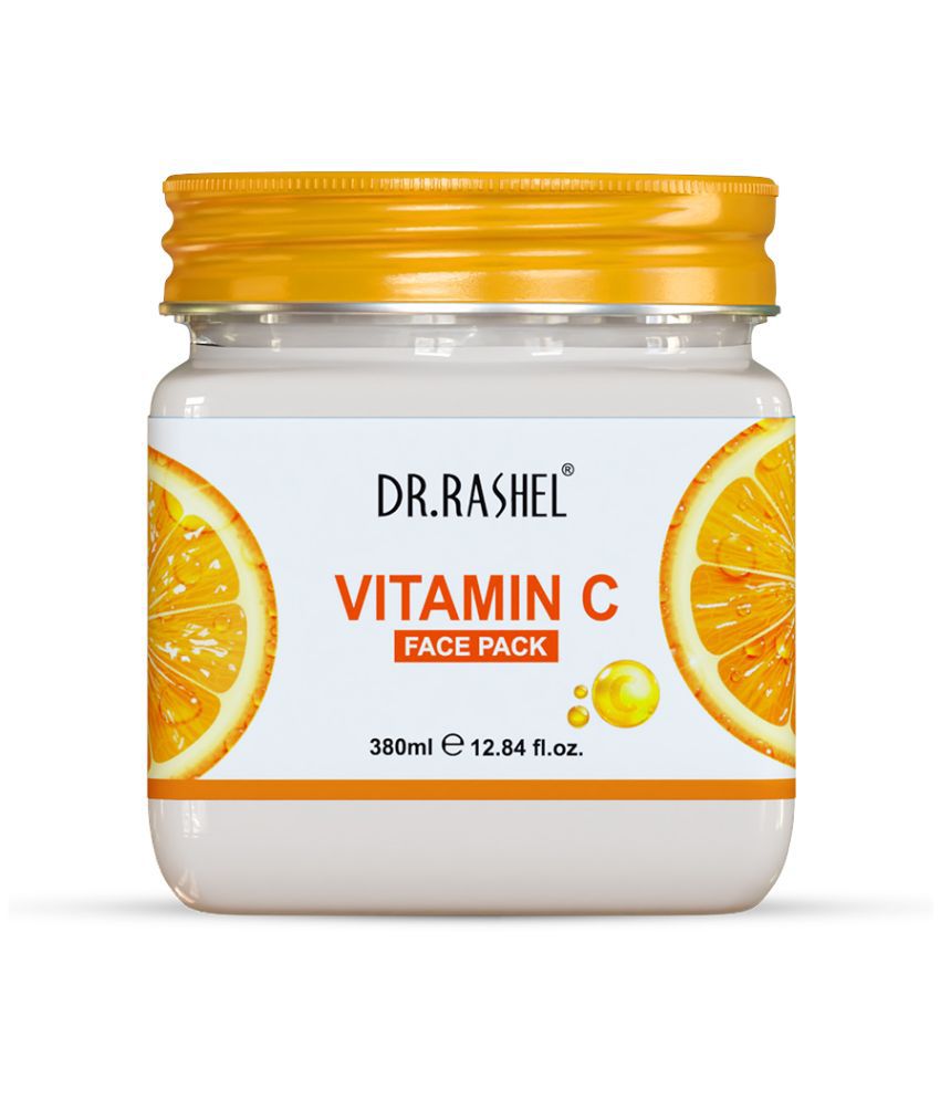     			DR.RASHEL Vitamin C Face Pack Hydrate & Moisturizes Reduces Oil & Blemishes For Glowing Skin 380ml