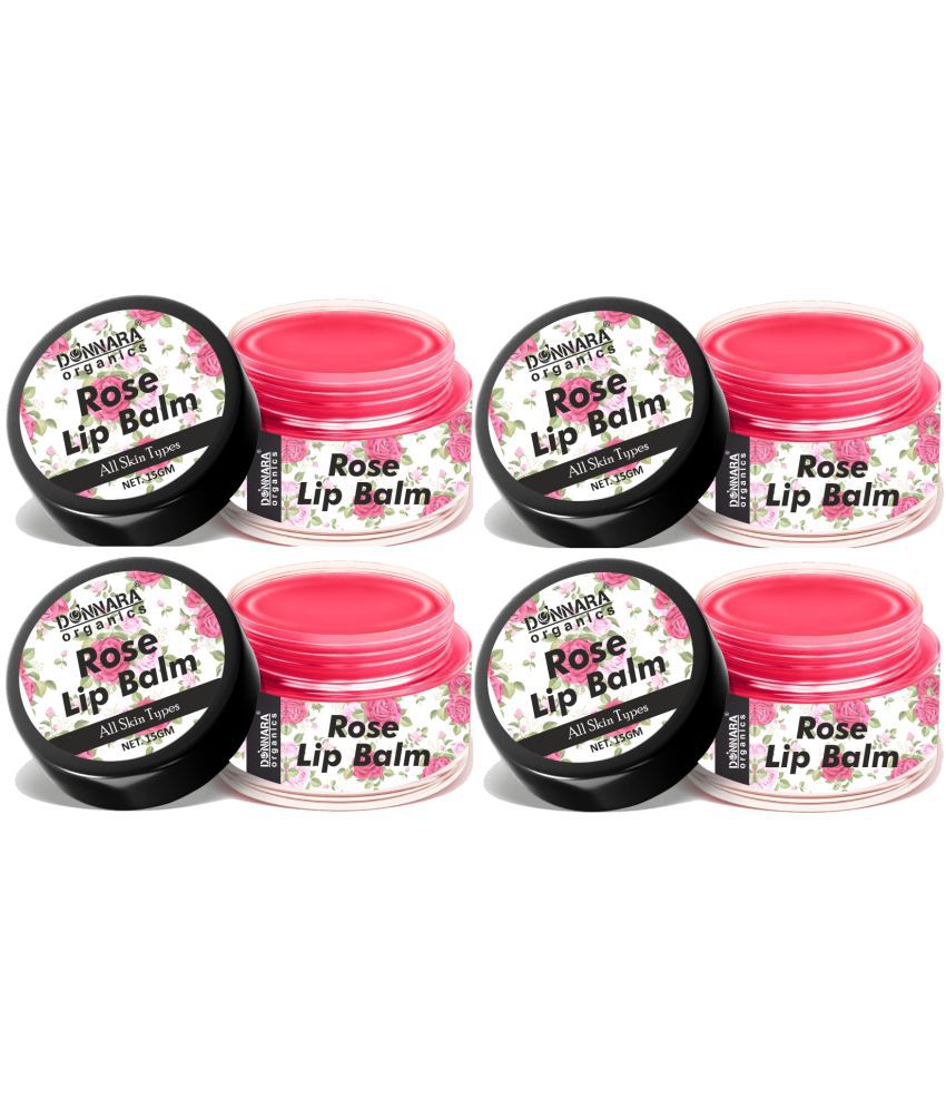     			Donnara Organics Radiant Lip Balm ( Pack of 4 )