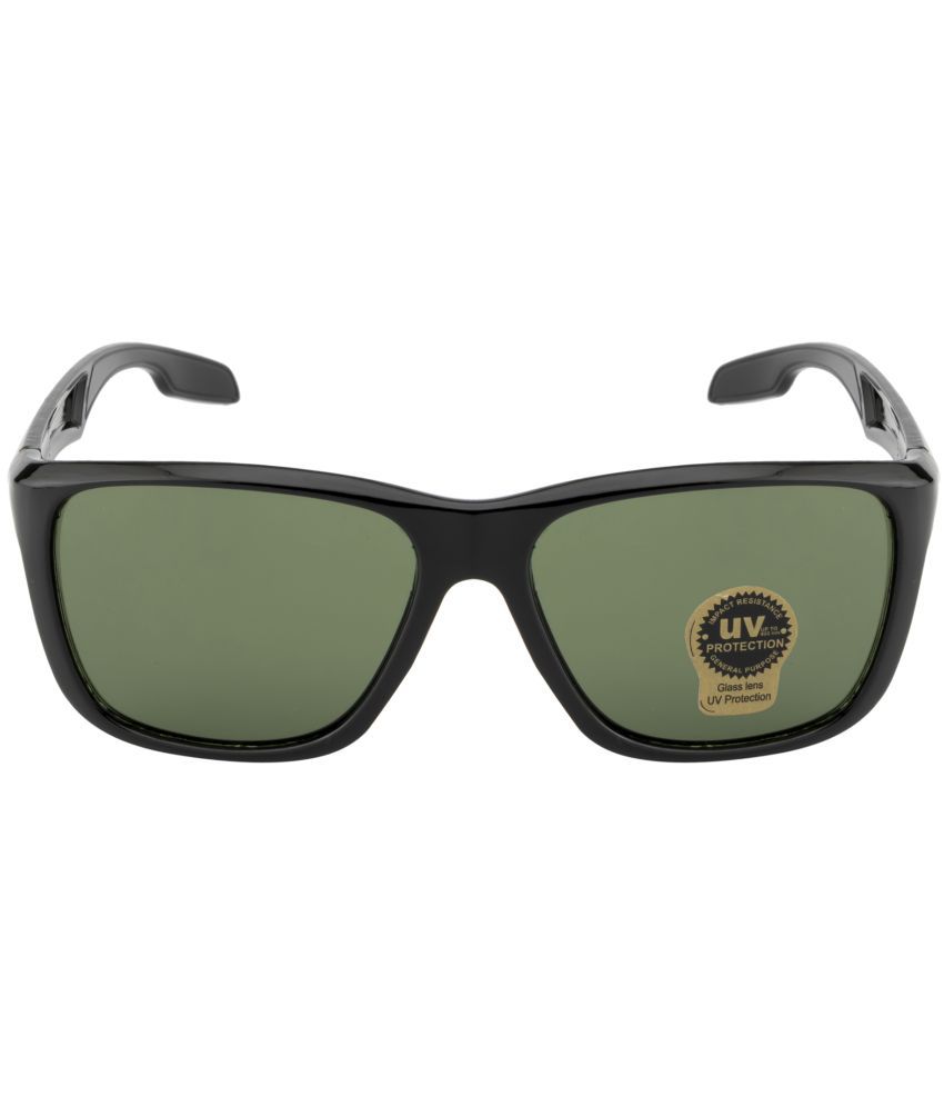     			Fair-X Black Square Sunglasses ( Pack of 1 )