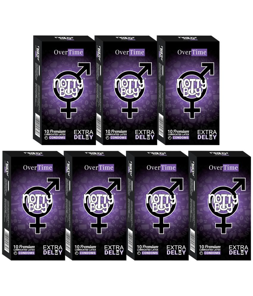     			NottyBoy Over Time  Extra Time Condoms For Men - 70 Units