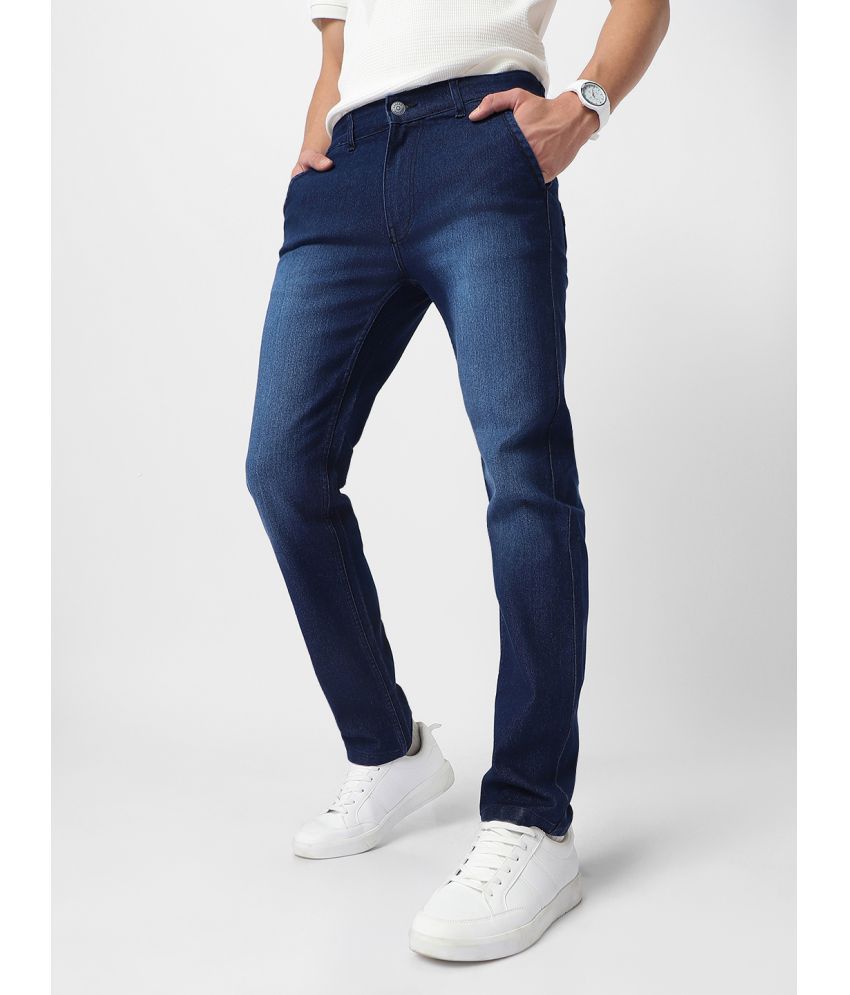     			Urbano Fashion Regular Fit Washed Men's Jeans - Dark Blue ( Pack of 1 )