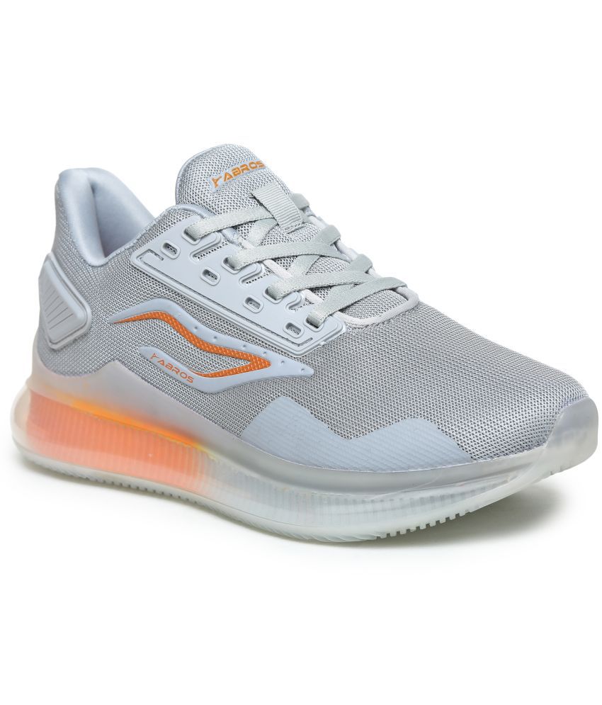     			Abros ASSG1068 Gray Men's Sports Running Shoes