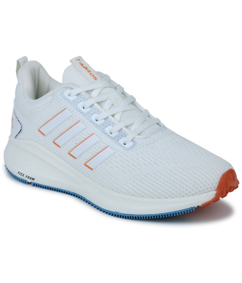     			Abros ASSG1306 White Men's Sports Running Shoes