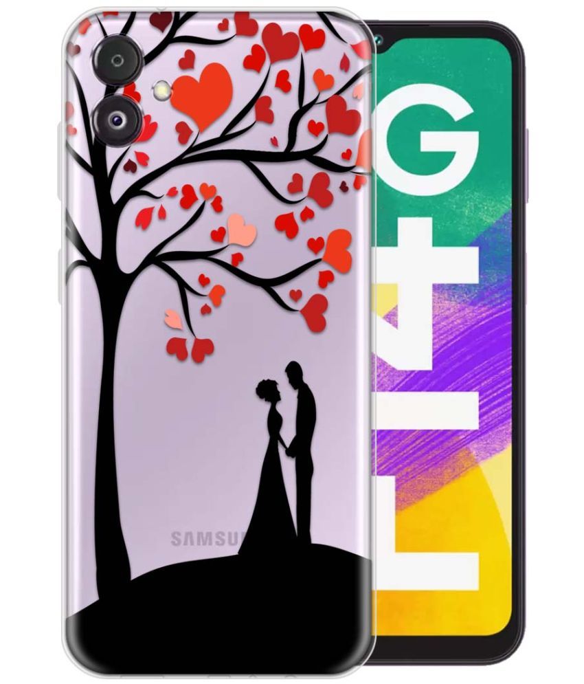     			Fashionury Multicolor Printed Back Cover Silicon Compatible For Samsung Galaxy F14 5G ( Pack of 1 )