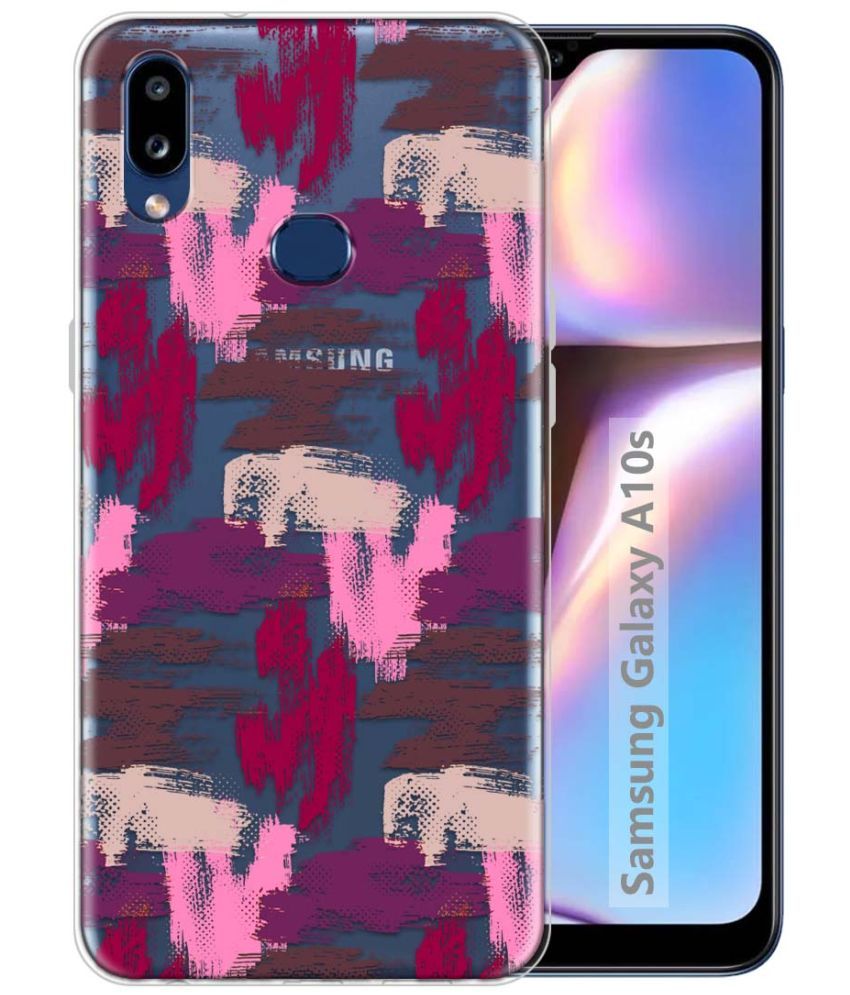     			Fashionury Multicolor Printed Back Cover Silicon Compatible For Samsung Galaxy A10s ( Pack of 1 )