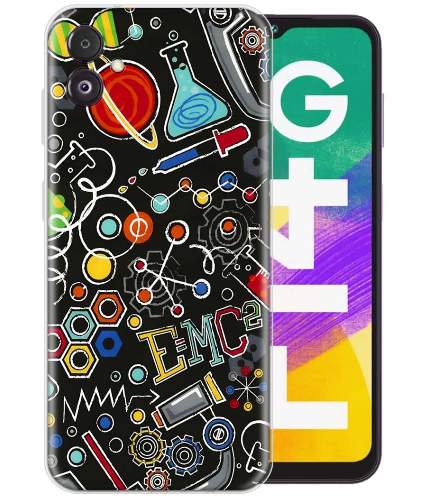     			Fashionury Multicolor Printed Back Cover Silicon Compatible For Samsung Galaxy F14 5G ( Pack of 1 )