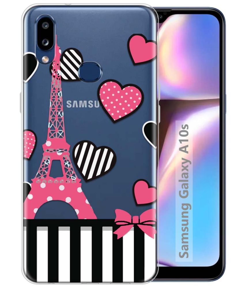     			Fashionury Multicolor Printed Back Cover Silicon Compatible For Samsung Galaxy A10s ( Pack of 1 )