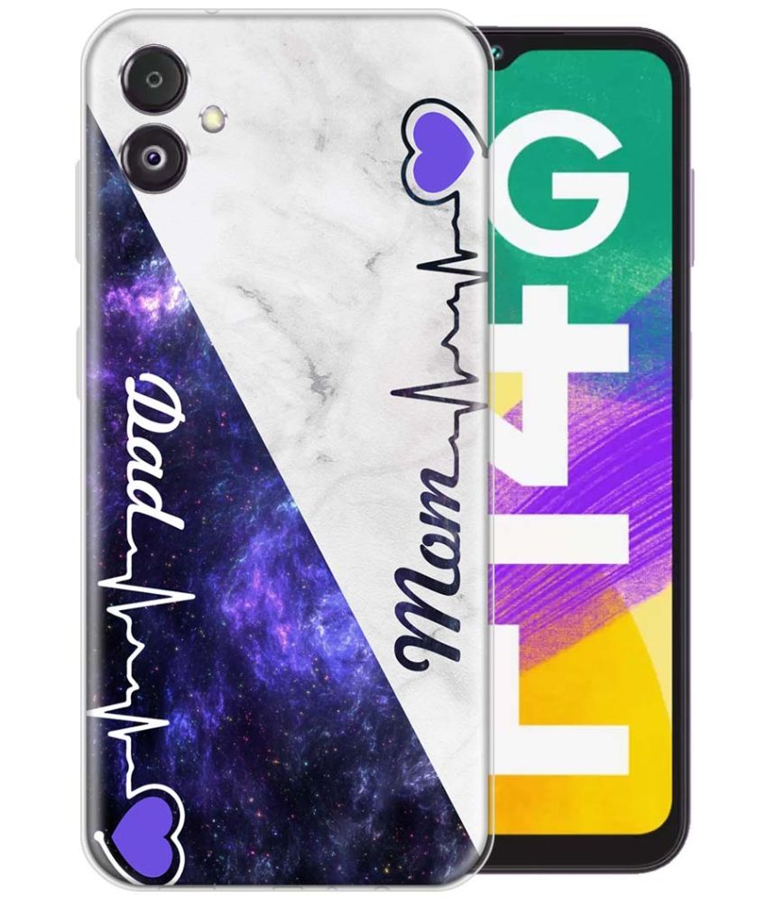     			Fashionury Multicolor Printed Back Cover Silicon Compatible For Samsung Galaxy F14 5G ( Pack of 1 )