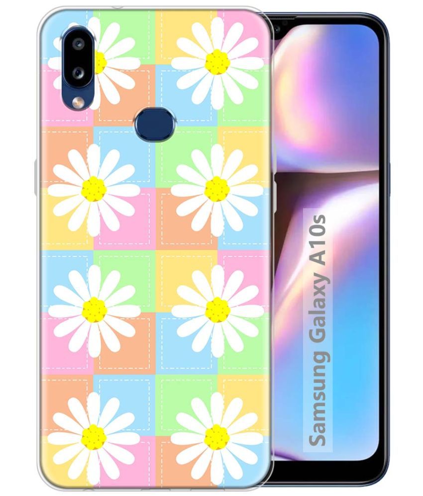     			Fashionury Multicolor Printed Back Cover Silicon Compatible For Samsung Galaxy A10s ( Pack of 1 )