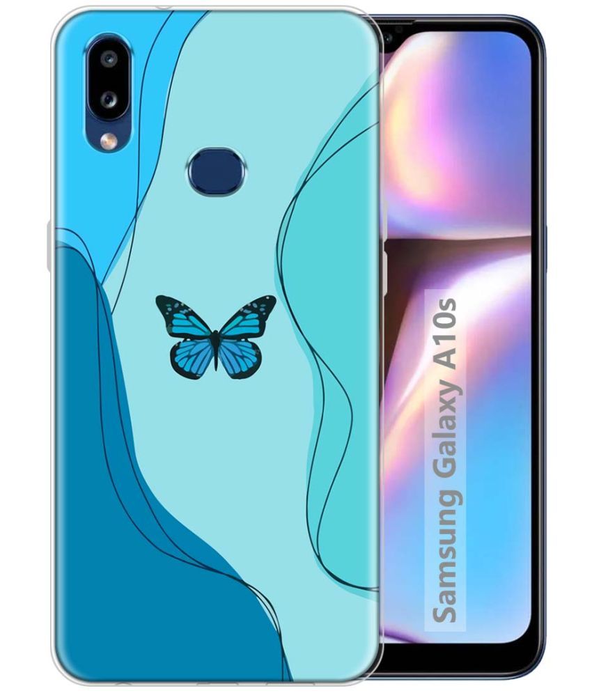     			Fashionury Multicolor Printed Back Cover Silicon Compatible For Samsung Galaxy A10s ( Pack of 1 )