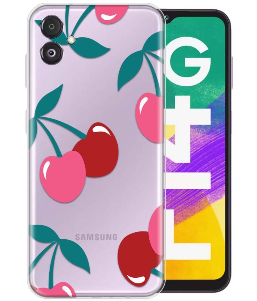     			Fashionury Multicolor Printed Back Cover Silicon Compatible For Samsung Galaxy F14 5G ( Pack of 1 )