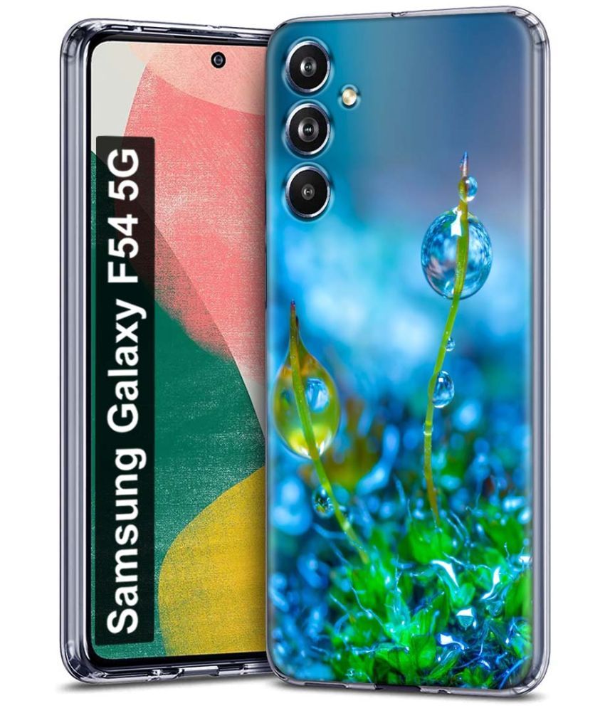     			Fashionury Multicolor Printed Back Cover Silicon Compatible For Samsung Galaxy F54 5G ( Pack of 1 )