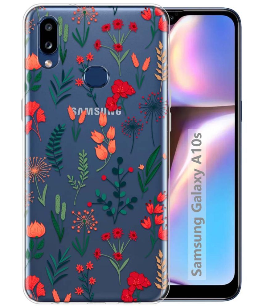     			Fashionury Multicolor Printed Back Cover Silicon Compatible For Samsung Galaxy A10s ( Pack of 1 )