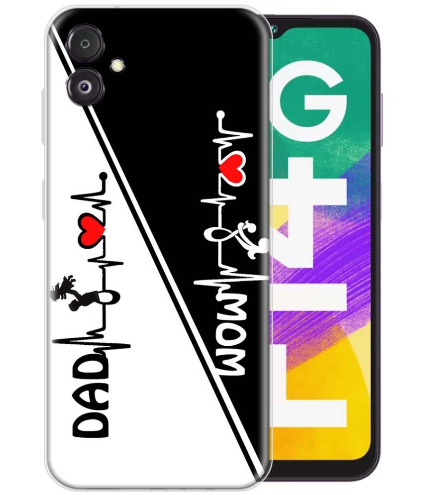     			Fashionury Multicolor Printed Back Cover Silicon Compatible For Samsung Galaxy F14 5G ( Pack of 1 )