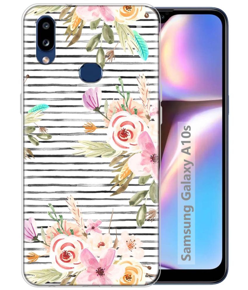     			Fashionury Multicolor Printed Back Cover Silicon Compatible For Samsung Galaxy A10s ( Pack of 1 )