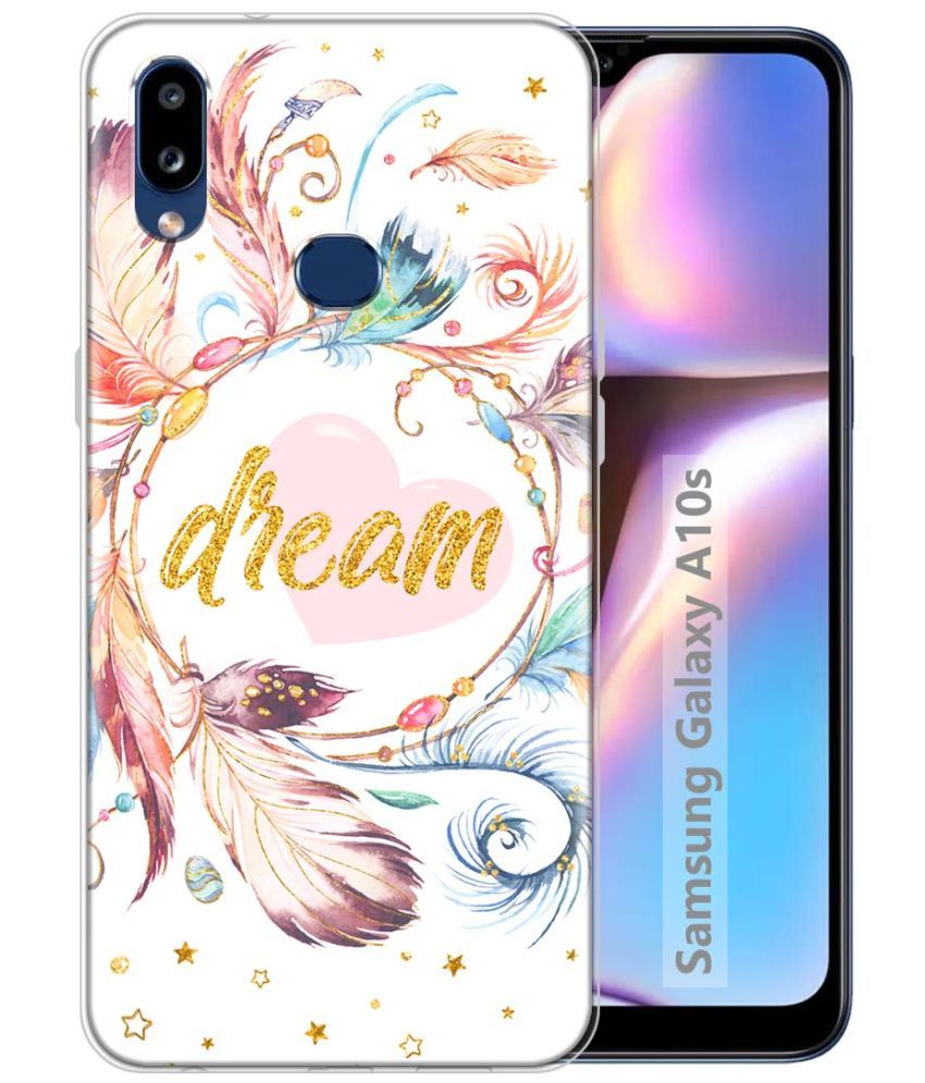     			Fashionury Multicolor Printed Back Cover Silicon Compatible For Samsung Galaxy A10s ( Pack of 1 )