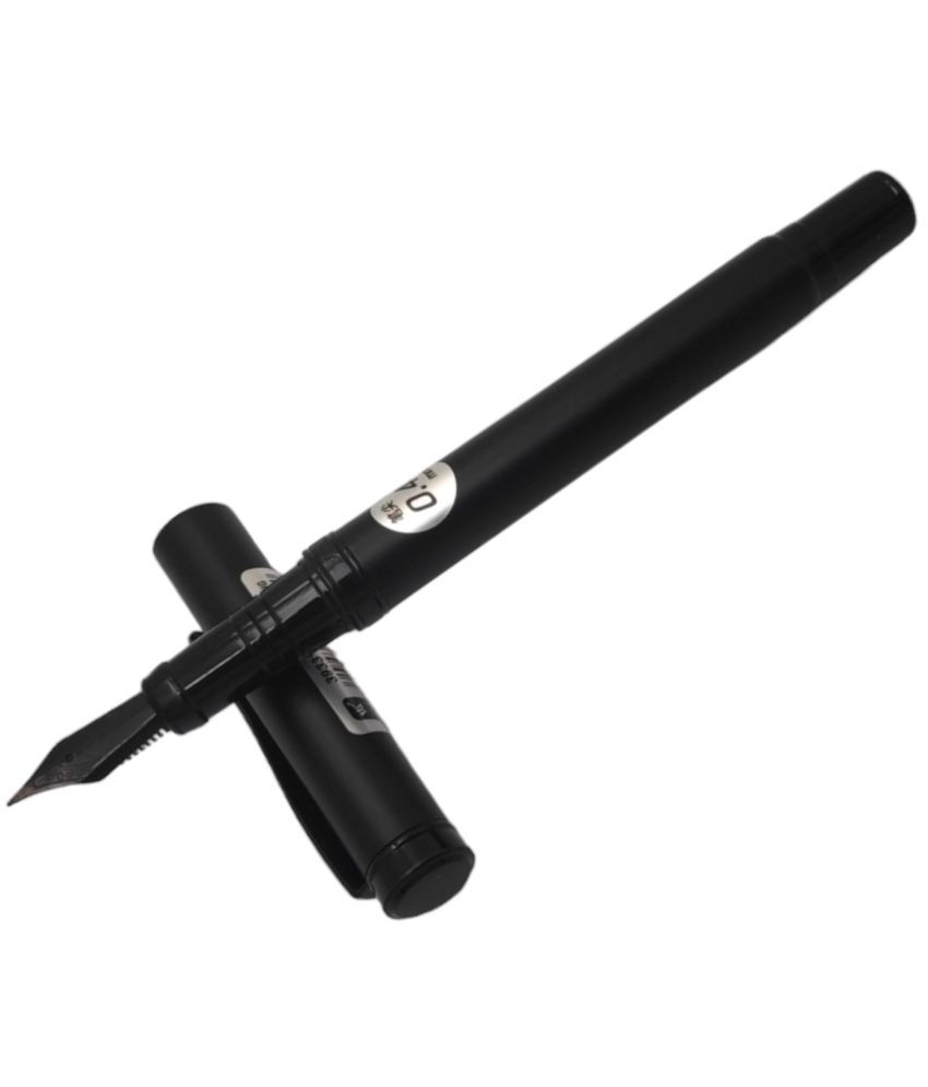     			Dikawen Black Extra Fine Line Fountain Pen ( Pack of 1 )