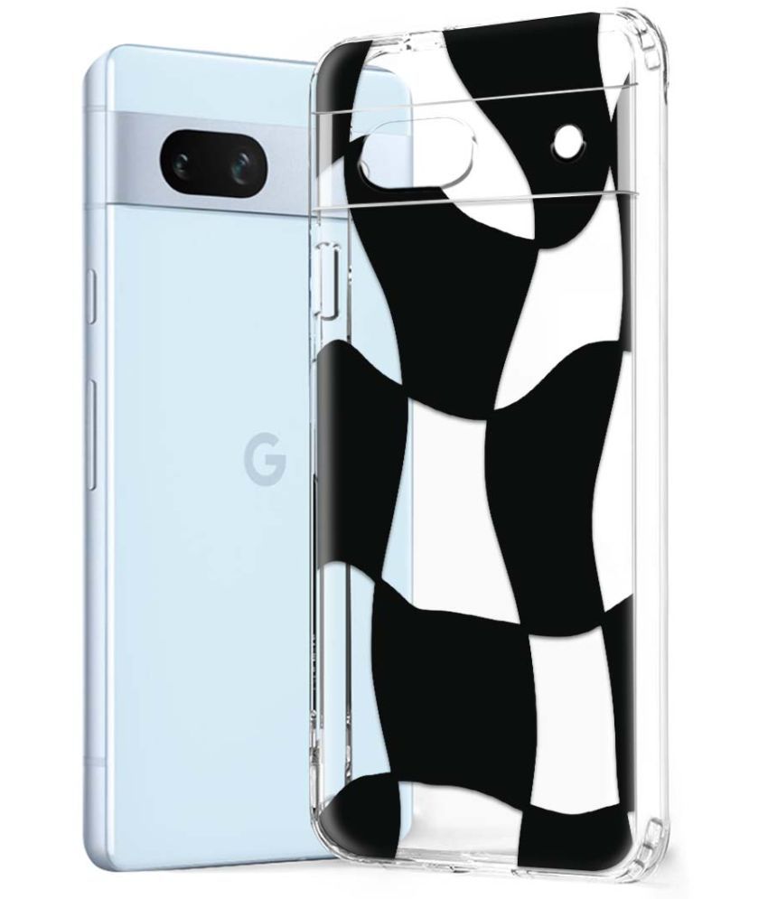     			Fashionury Multicolor Printed Back Cover Silicon Compatible For Google Pixel 7A ( Pack of 1 )