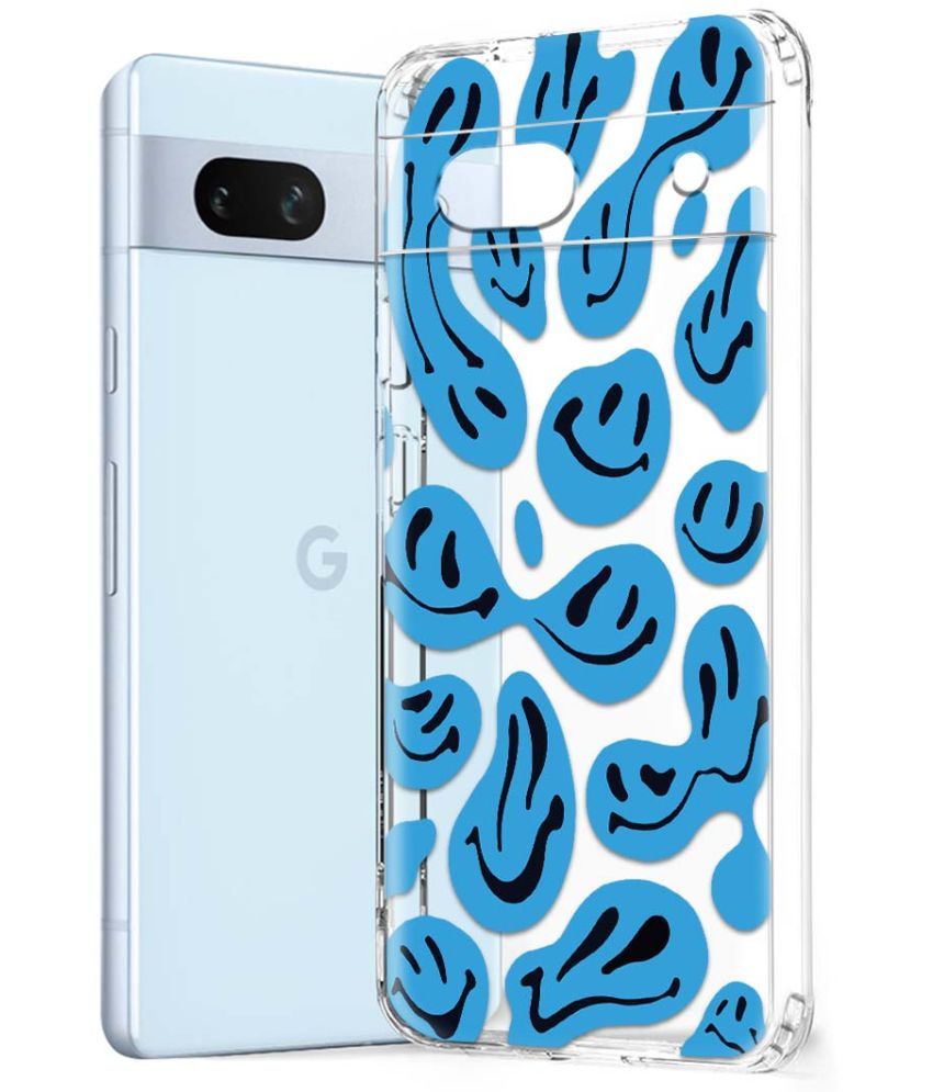     			Fashionury Multicolor Printed Back Cover Silicon Compatible For Google Pixel 7A ( Pack of 1 )