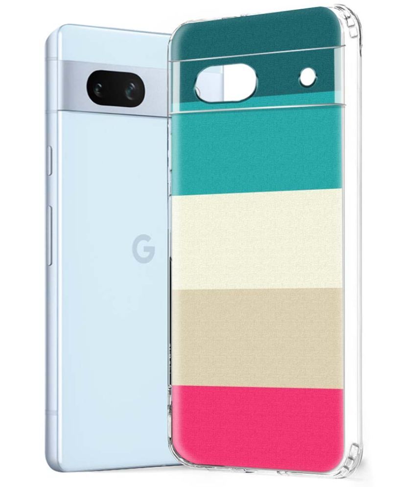     			Fashionury Multicolor Printed Back Cover Silicon Compatible For Google Pixel 7A ( Pack of 1 )