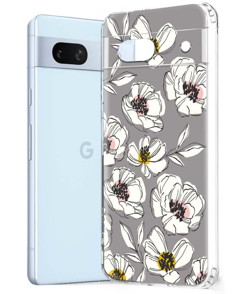     			Fashionury Multicolor Printed Back Cover Silicon Compatible For Google Pixel 7A ( Pack of 1 )