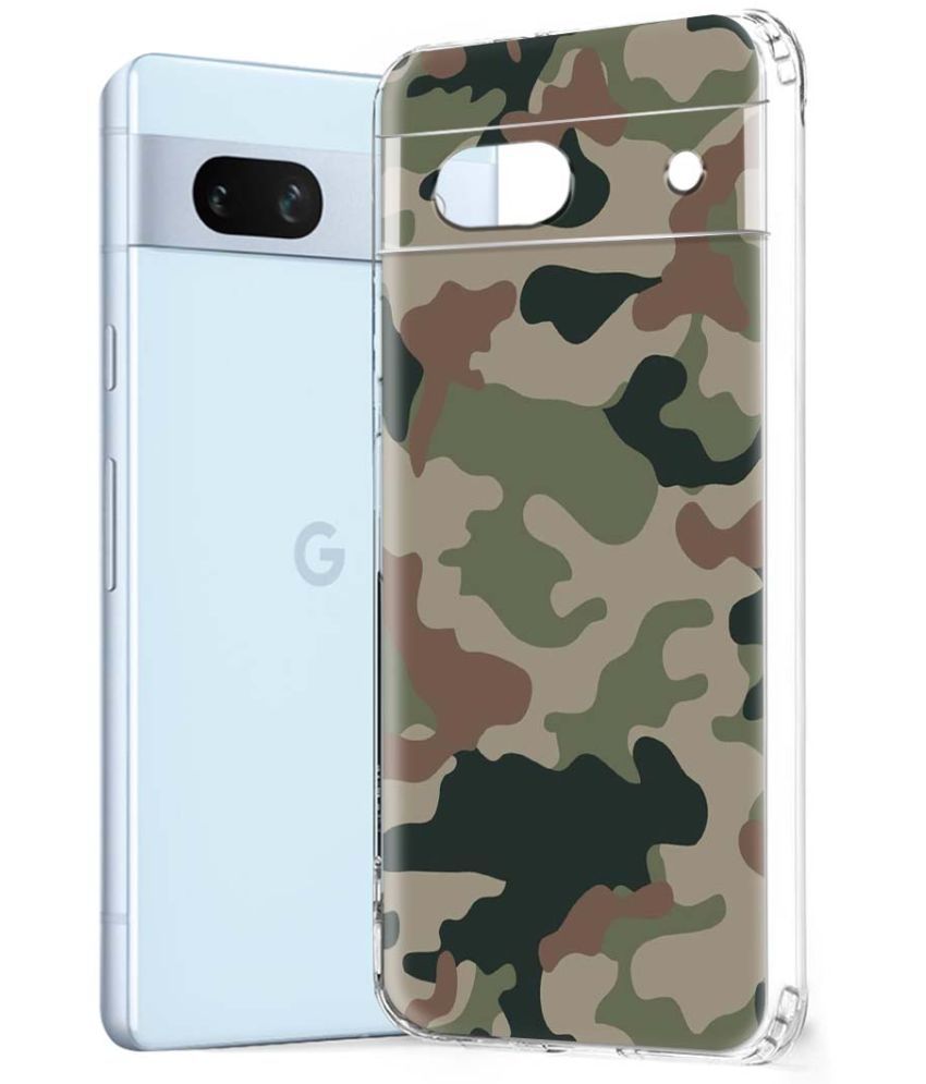     			Fashionury Multicolor Printed Back Cover Silicon Compatible For Google Pixel 7A ( Pack of 1 )