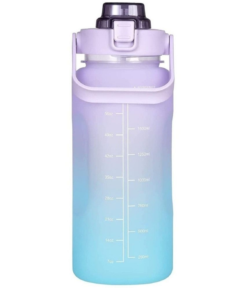     			Greeva Purple Sipper Water Bottle 2000 mL ( Set of 1 )