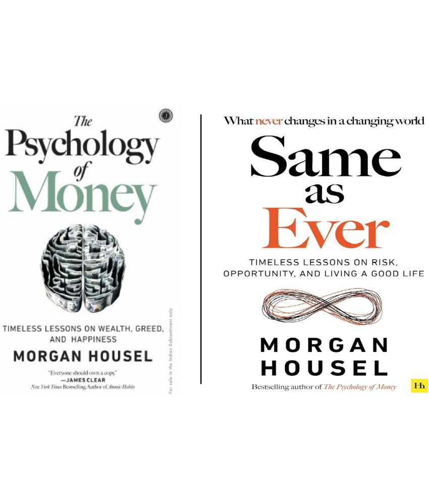    			Morgan Housel 2 Books Set: The Psychology Of Money & Same as Ever