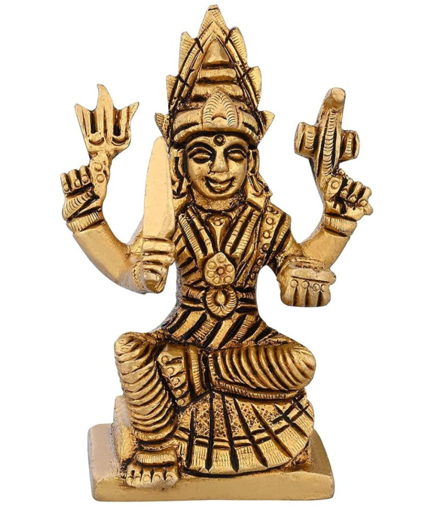     			Shreeyaash Brass Karma Devi Idol ( 7 cm )