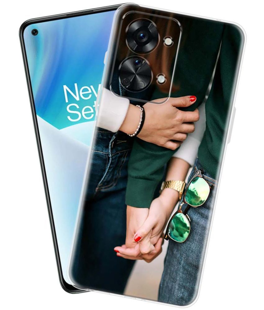     			Fashionury Multicolor Printed Back Cover Silicon Compatible For OnePlus Nord 2T 5G ( Pack of 1 )