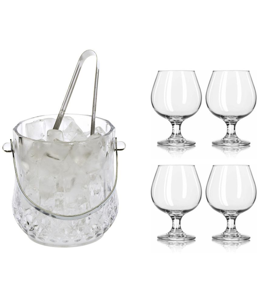     			Somil Glass Single Walled Ice Bucket