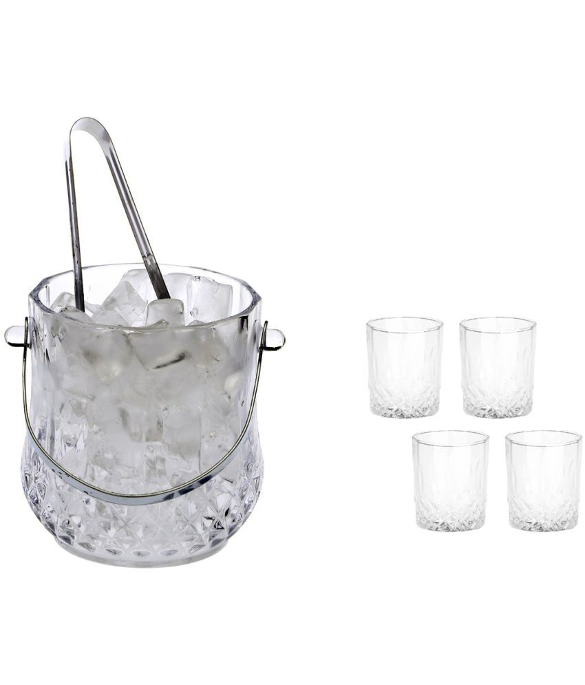     			Somil Glass Single Walled Ice Bucket