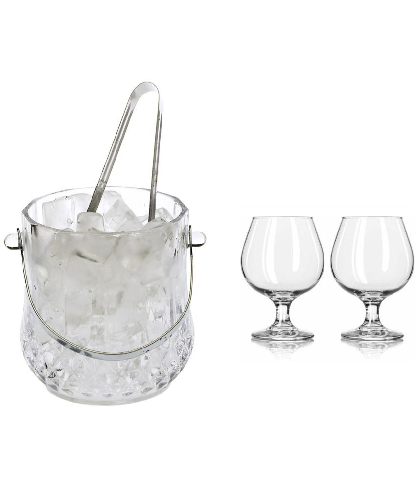     			Somil Glass Single Walled Ice Bucket