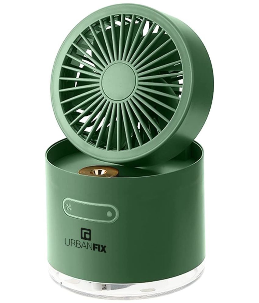     			Urbanfix 2-in-1 Functionality USB Rechargeable Mini Fan