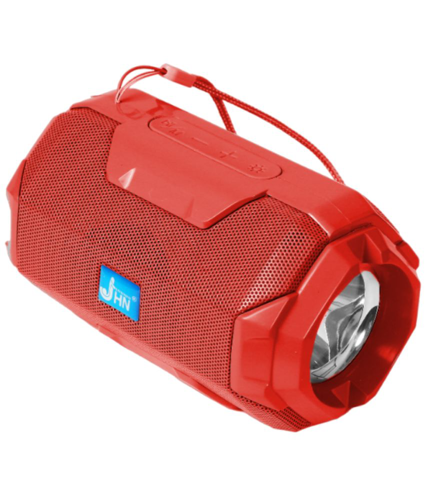     			jhn JHN-168 10 W Bluetooth Speaker Bluetooth v5.0 with USB,Aux,SD card Slot Playback Time 6 hrs Red