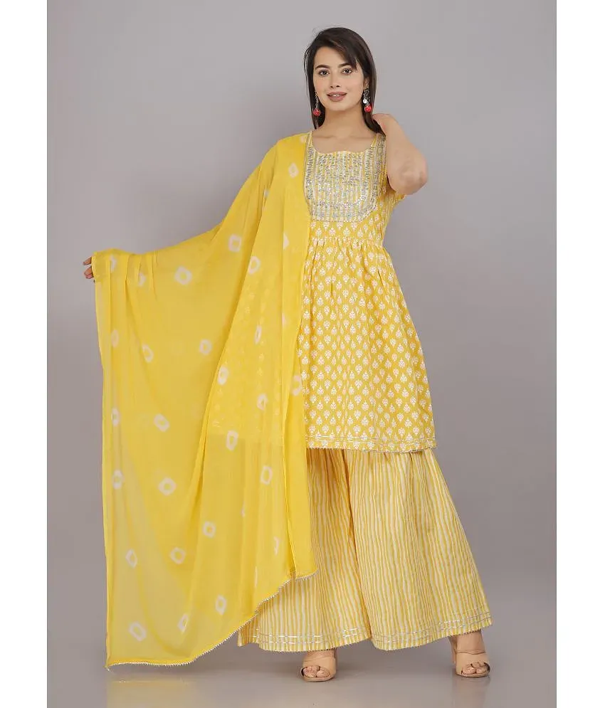 Snapdeal on sale sharara suit